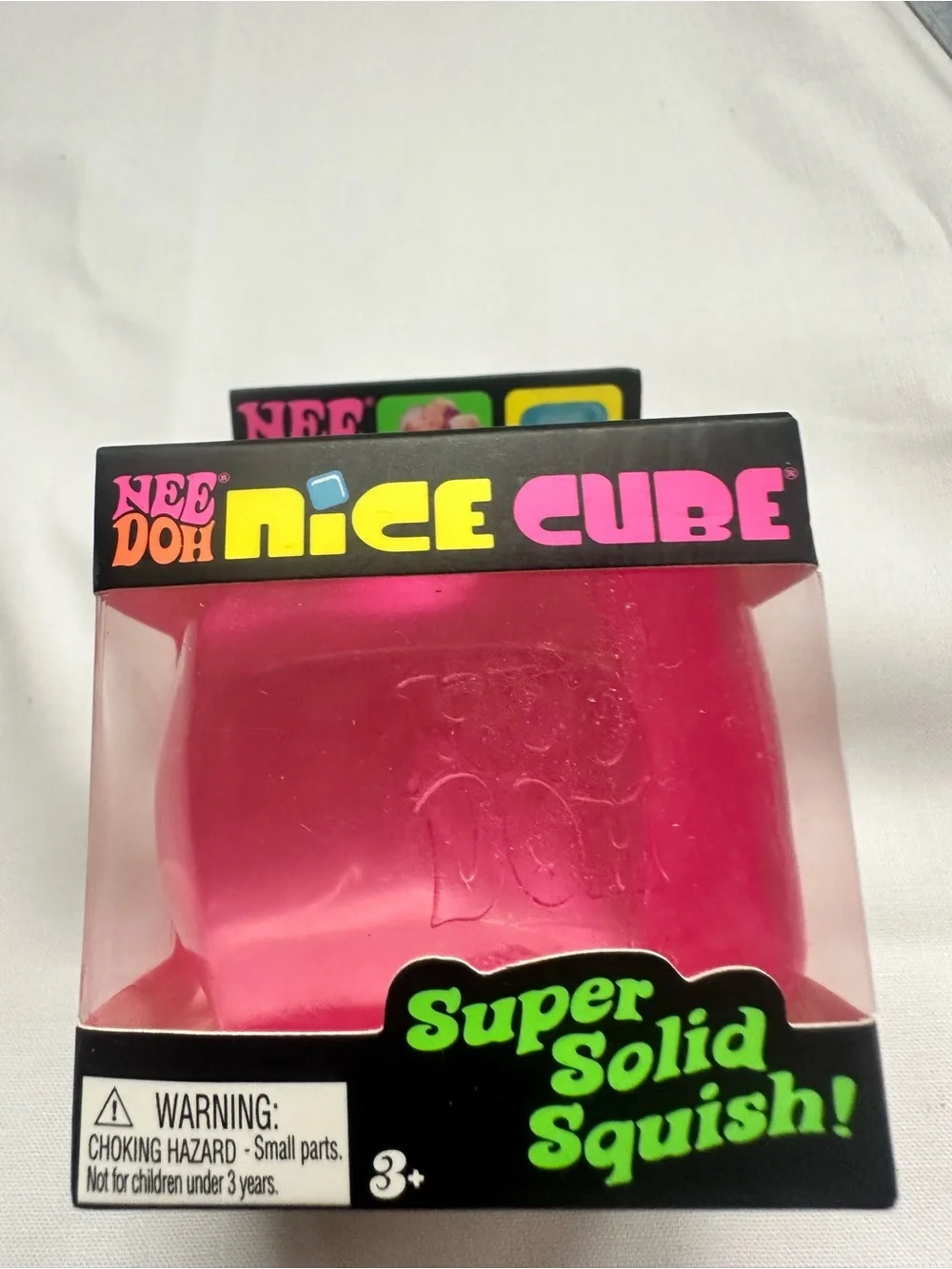 Nice Cube Super Solid Squish! - Pink